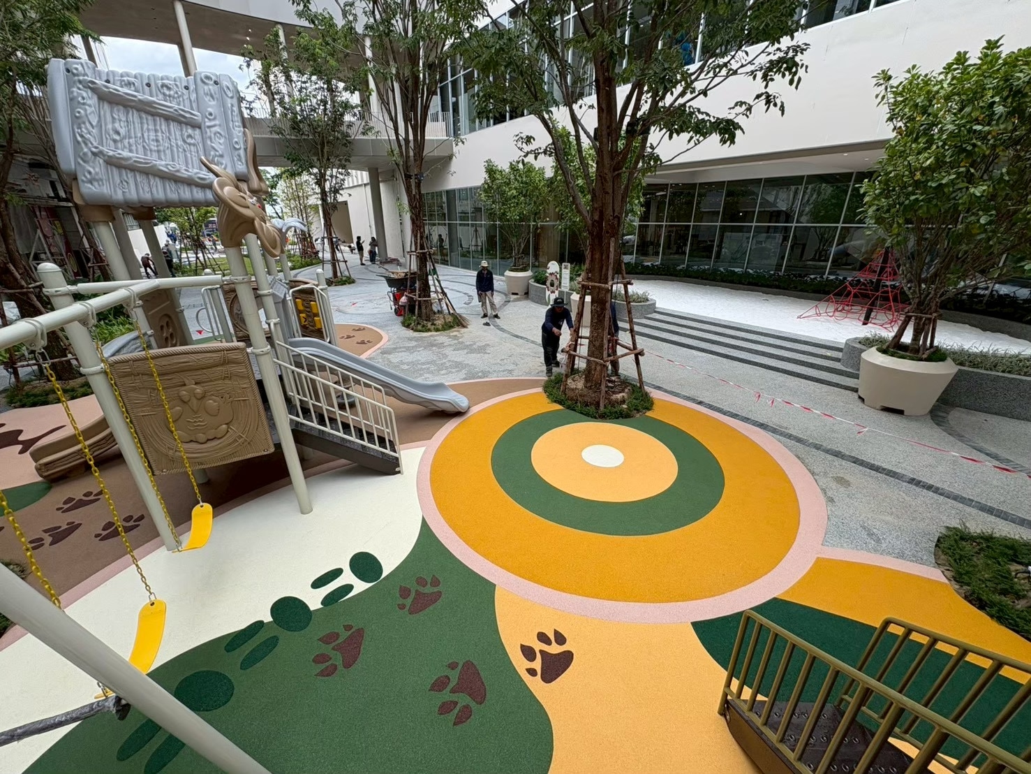 พื้น EPDM สนามเด็กเล่น